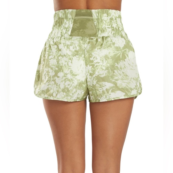 NWOT Free People Movement the way home green shorts XS - Picture 3 of 10